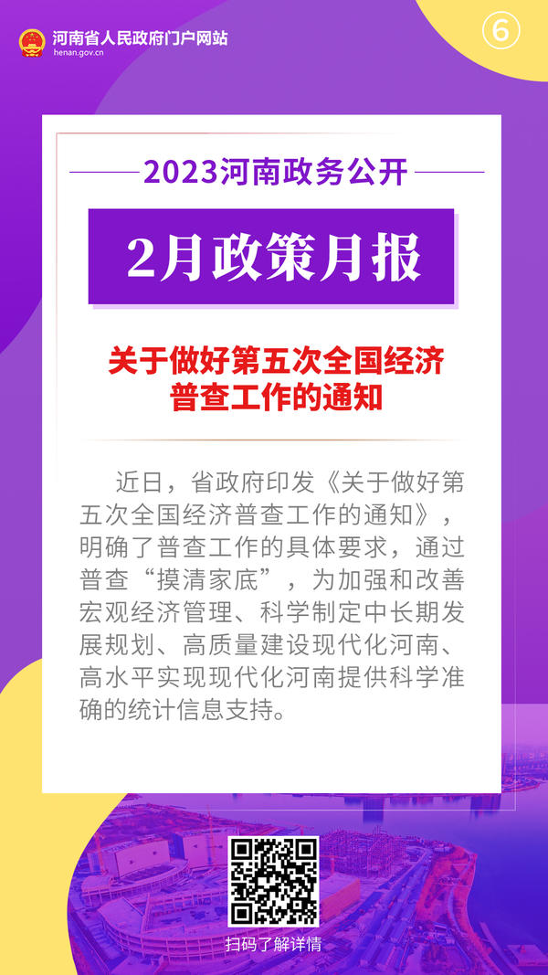 2023年2月，河南省政府出臺了這些重要政策
